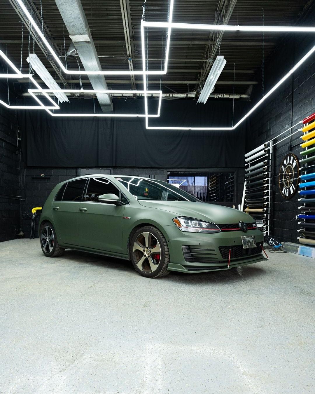 Military green Golf GTI